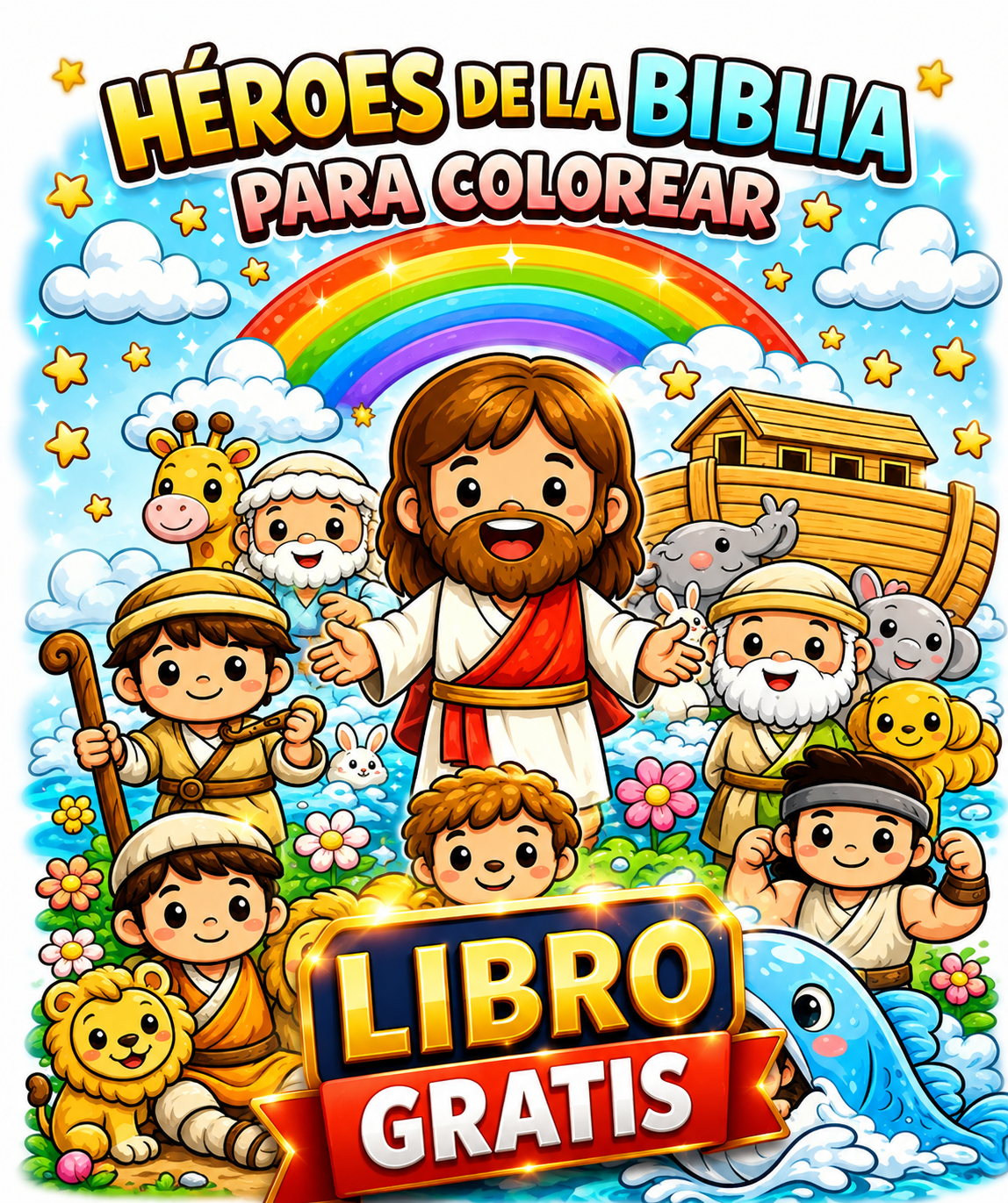 Recibe un Libro bíblico GRATIS para colorear